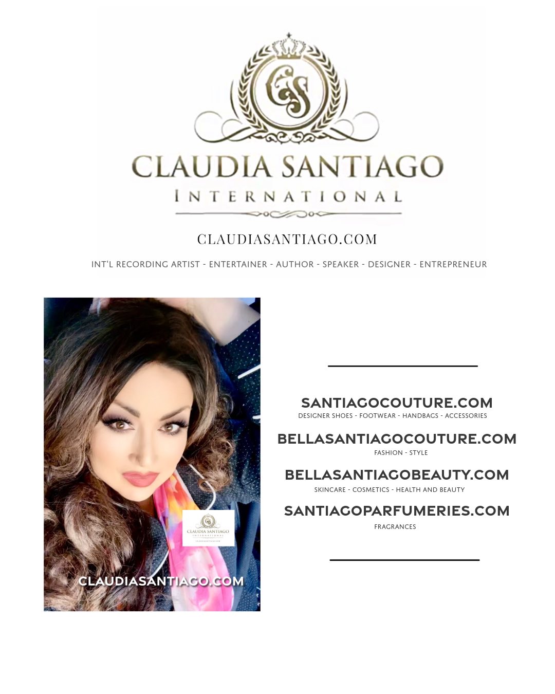 ClaudiaSantiago-TheDesigner-Founder-SantiagoCouture-Boutieque-Shoes-Footwear-Handbags-Accessories-madeinItaly
